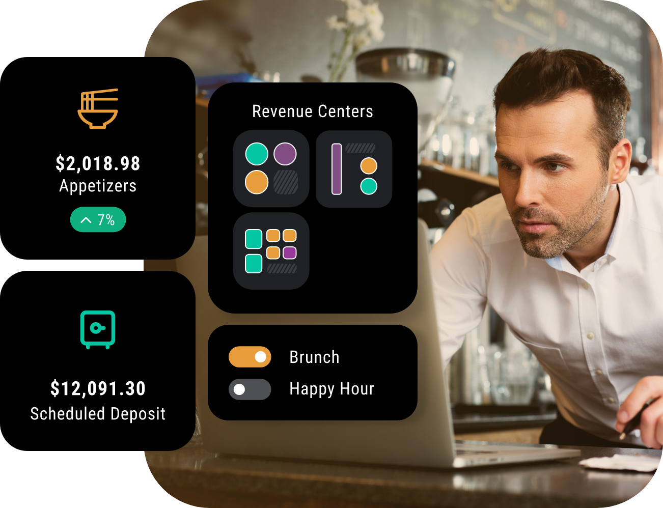 Streamlined operations graphic